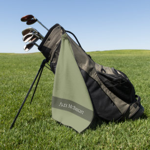 Trend Color Reed Green Golf Handdoek