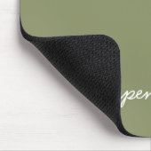 Trend Color Reed Green Naam Mousepad Muismat (Hoek)