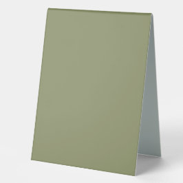 Trend Color Reed Groene Tafel Tent Sign