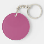 Trend Color - Roze Paarse Berry Sleutelhanger (Achterkant)