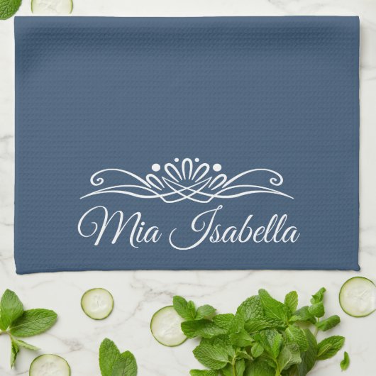 Trend Color Serious Blue Cuisine Serviette (Plié)