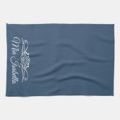 Trend Color Serious Blue Cuisine Serviette (Horizontal)