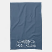 Trend Color Serious Blue Cuisine Serviette (Vertical)