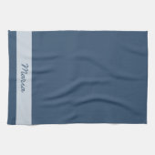 Trend Color Serious Blue Nom Cuisine Serviette (Horizontal)