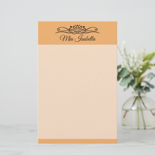 Trend Color Soft Orange Classic Papeterie (Debout devant)