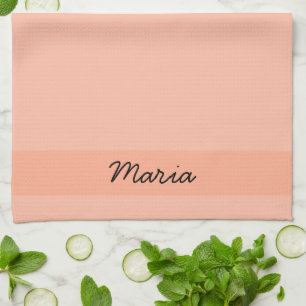 Trend Color Soft Peach Nom de la cuisine Serviette