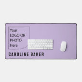 Trend Color Soft Violet Logo de bureau Mat (Clavier et souris)