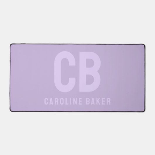 Trend Color Soft Violet Nom du bureau Mat (Recto)