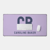 Trend Color Soft Violet Nom du bureau Mat (Clavier et souris)
