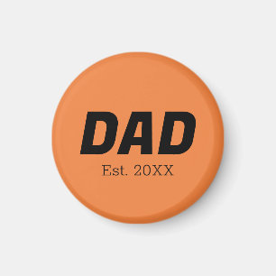 Trend Color - Verse Tangerine Papa Magnet Magneet