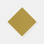 Trend Color - Zonnige olijfpapieren servetten (Hoek)