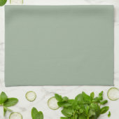 Trend Couleur Doux Sage Serviette de cuisine (Plié)