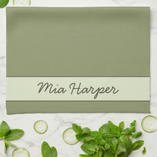 Trend Couleur Rouge Vert Nom Cuisine Serviette