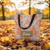 Trend Herfst Custom Name canvas tas