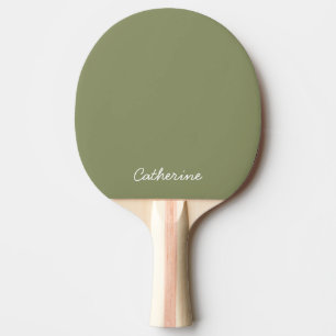 Trend kleur Reed Green Ping Pong Paddle Tafeltennisbatje