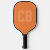 Trend Kleur Verse Tangerine Pickleball Paddle (Achterkant)