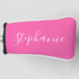 Trend-kleur voor hot-roze Mode Golfheadcover