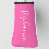 Trend-kleur voor hot-roze Mode Golfheadcover (Draai 90)