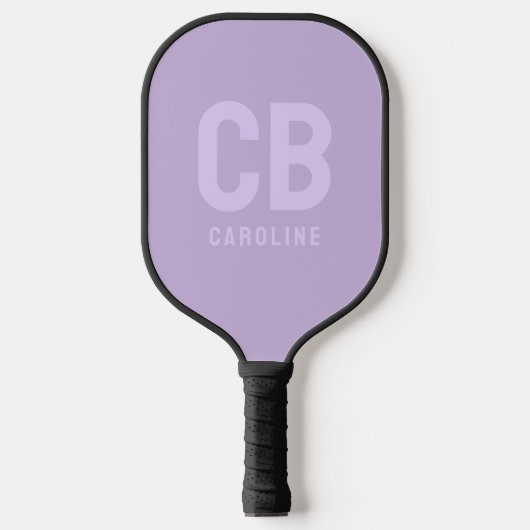 Trend Kleur Zacht Violet Pickleball Paddle (Voorkant)