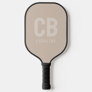 Trend Kleur Zachte Taupe Pickleball Paddle