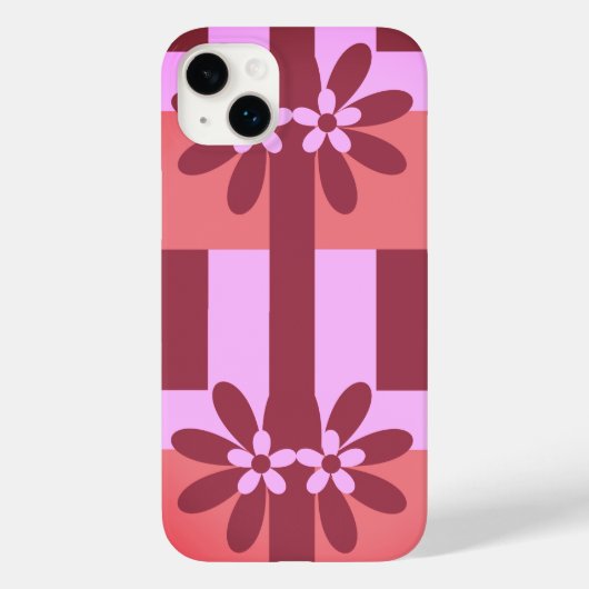 Trend kleuren Marsala Case-Mate iPhone Case (Achterkant)
