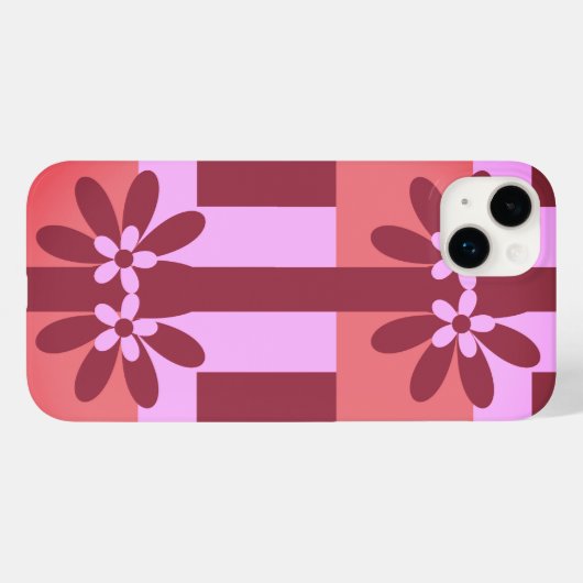 Trend kleuren Marsala Case-Mate iPhone Case (Achterkant (horizontaal))