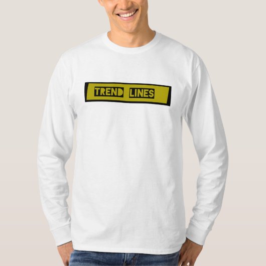 Trend lines Trading T-shirt (Voorkant)