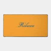 Trend Tech bleu & Dahlia couleur orange Personnali (Recto)