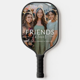 Trendige foto-aandenken voor altijd vrienden pickleball paddle