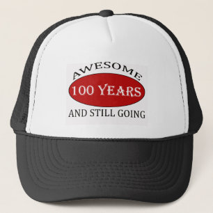 TRENDING 100 JAAR OUDE BIRTHDAY-DESIGN TRUCKER PET