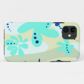 Trending abstract Patroon lichte kleur bloemblob Case-Mate iPhone Case (Achterkant (horizontaal))