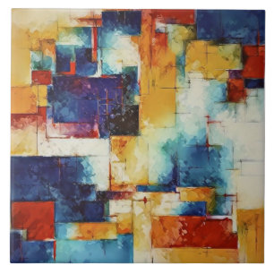 Trending Abstract Schilderen Kunst M1 Keramische T Tegeltje