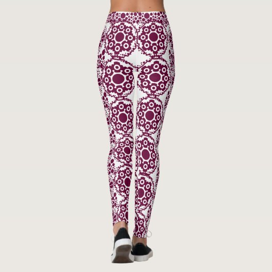 Trending Abstrait motif Leggings (Dos)