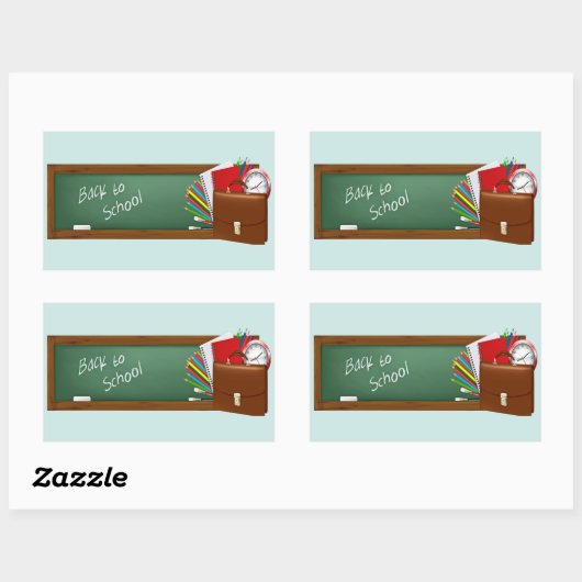 Trending Back To School Sticker (Feuille)