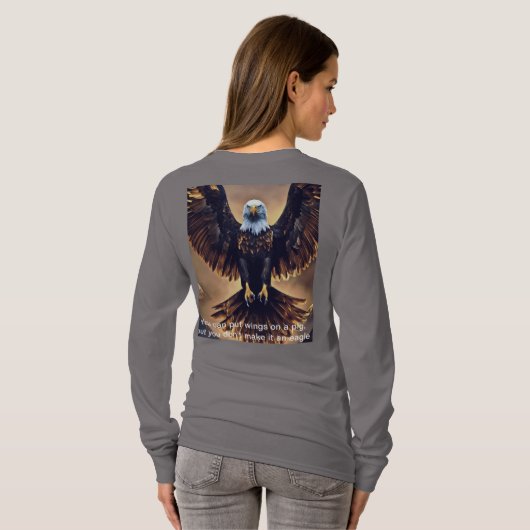 Trending Basic Long Sleeve T-Shirts aux États-Unis (Dos entier)