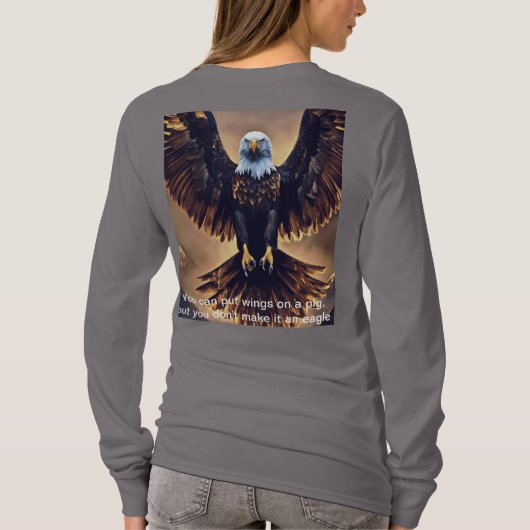 Trending Basic T-shirts met lange mouwen in de VS (Achterkant)