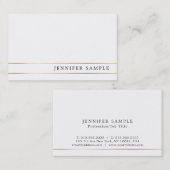 Trending Creative Stylish Professional Modern Visitekaartje (Voorkant / Achterkant)