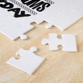 Trending Drummer-design Legpuzzel (Zijkant)