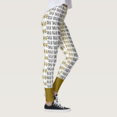 Trending flower Grass Capri Leggings (Droite)