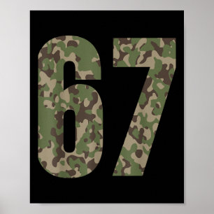 Trending Gen Alpha Zes Zeven 6 7 Meme Cam Multi Ca Poster