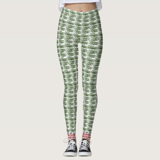 Trending Groen Grass Capri Leggings