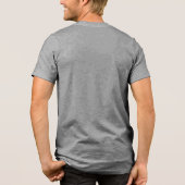 Trending Modecollectie Tri-Blend Shirt (Achterkant)