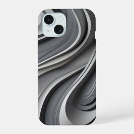 Trending Modern Gray Phone Case iPhone 15 Hoesje