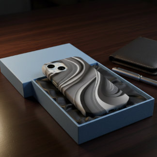 Trending Moderne Grijze Hoes voor Telefoon iPhone 15 Hoesje