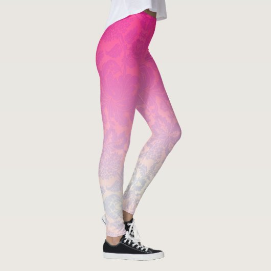 Trending Ombre Damask Leggings (Droite)