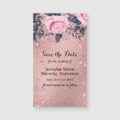 Trending ROSEGOLD Wedding Pink Navy Metallic (Voorkant)