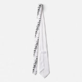 Trending Wresting design Stropdas (Achterkant)
