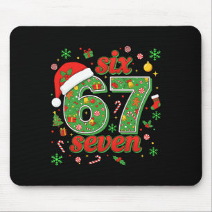 Trending Zes Zeven Meme Kerstmis 67 Xmas Mannen Vr Muismat
