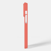 Trendkleur - Coral Sunset Case-Mate iPhone Case (Achterkant / Links)