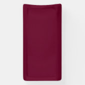 Trendkleur Donker Bourgogne Banner (Verticaal)